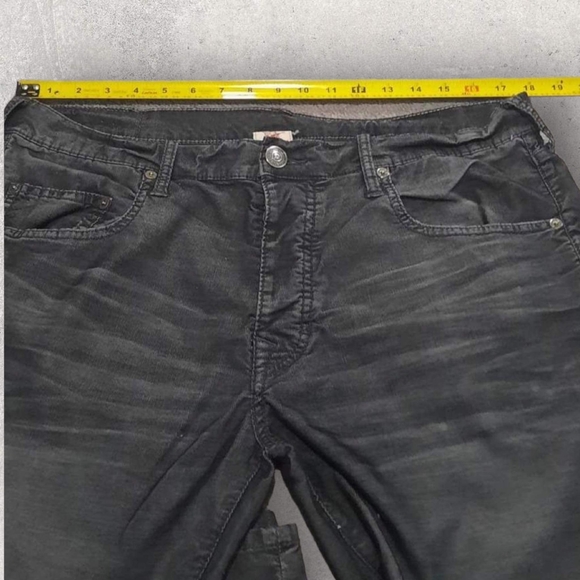 Corduroy True Religion pants.Size 36.color black - Picture 8 of 11